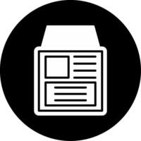 External Defibrillator Cardiac Resuscitation Glyph Circle Inverted vector