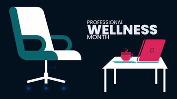 Wellbeing in the Workplace, Prioritize, Support, Succeed vector