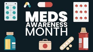 Know It, Use It, Dispose It, Medication Safety Starts With You vector