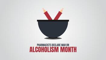 On the Frontlines of Recovery, Pharmacists Declare War on Alcoholism vector
