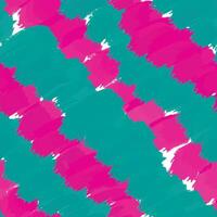 Abstract seamless pattern with hand drawn diagonal lines and spots. Blue, pink stripes. vector