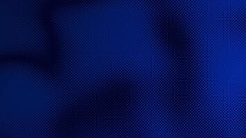 Stylized halftone pattern wall animation in blue and black tones. 4K resolution, 60FPS seamless loop. Ideal for futuristic interfaces, tech backgrounds, and abstract visuals. video