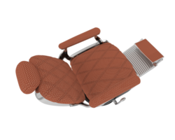 A chair with a seat pad and a back rest png