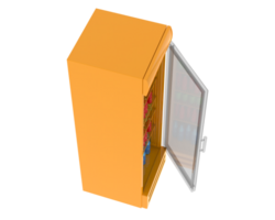 un 3d imagen de un gabinete con un puerta abierto png