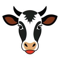 Flat Cow Logo Collection for Inspiration vector