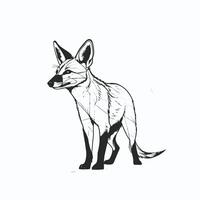 How to draw a fox vector