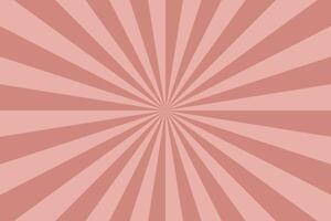 Classic color retro striped background. Vintage radial art print. Abstract pop artwork pattern for your design and ideas. Can be used like card, poster, placard etc vector