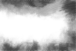 Abstract circular dotted texture background vector