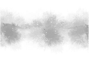 Abstract circular dotted vector