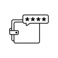 Icon a password isolated against a clean background. vector