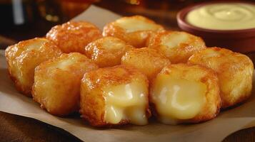 Crispy, cheesy bites photo