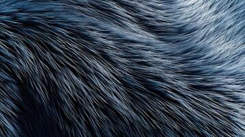 Stunning close-up of silky animal fur with rich textures and flowing patterns, perfect for eco-themed designs and backgrounds. photo