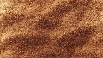 The textured backdrop features warm brown tones resembling soil or natural materials, creating ample empty space for design elements or text placement. photo
