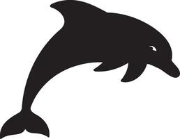 Dolphin clip art illustration vector