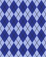 Seamless pattern of checkered plaid isolated vector