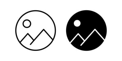 Picture icon. Image sign. for mobile concept and web design. illustration vector