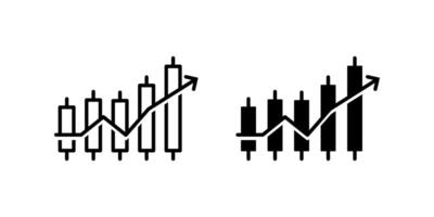 Growth icon set. for mobile concept and web design on white background vector