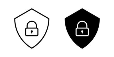 Protective icon. for mobile concept and web design. illustration vector