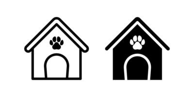 Pet House icon. for mobile concept and web design. illustration vector