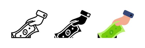 Investment icon set.for mobile concept and web design on white background vector