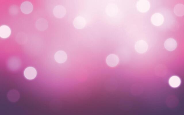 Romantic Pink Bokeh Light Background Soft and dreamy blur circles in a magenta and violet gradient. Backgrounds decoration