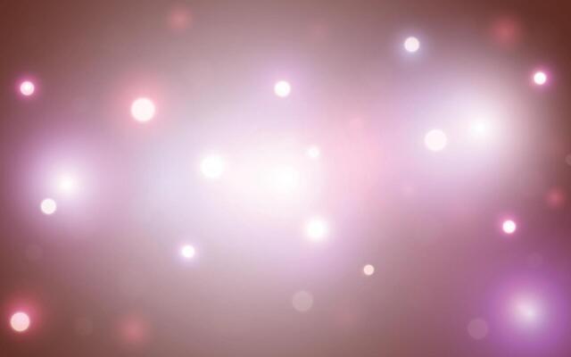 Soft Pink Bokeh Glow on Rose Brown Background Gentle light particles floating in romantic pastel hues. Backgrounds decoration