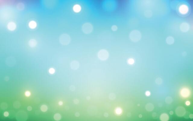 Fresh Aqua Bokeh Background Soft green-blue blurred lights in a dreamy and clean composition. Backgrounds decoration