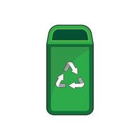 Reduce, Reuse, Recycle Bin Design vector