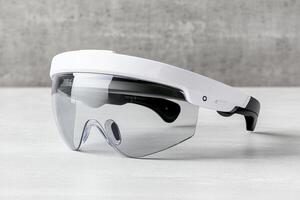 A pair of glasses with a clear lens photo