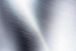 A silver metal texture background with a brushed finish photo
