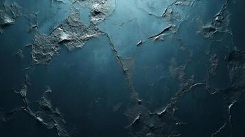 Textured dark wall surface with cracks and imperfections highlighting its rugged charm photo