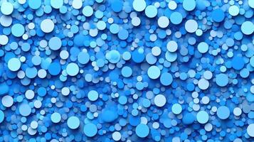 Blue circle abstract background texture photo