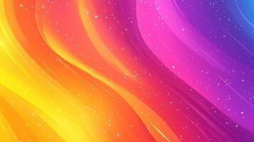 Colorful abstract waves background, ideal for websites or presentations photo