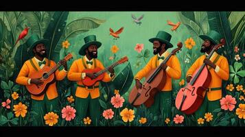 Tropical Quartet Plays Festive Music photo