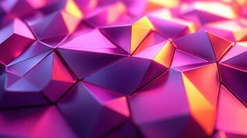 Abstract pink gold geometric texture background photo