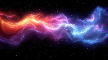 Cosmic energy flow, nebula, space, abstract background, website banner photo