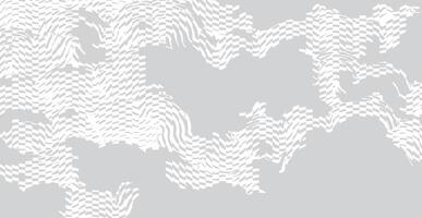 Crafted hand drawn brush lines abstract distorted waves and water glitch pattern, Japanese and ethnic experimental check, irregular graphic for fabric, fashion, carpet vector