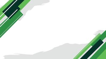 Abstract background design concept with a blank green folder illustration vector