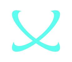 Y2K Abstract Cosmic retro shape. Modern psychedelic symbol in flat design. Unique icon and element, trendy aesthetic, ideal for decoration, branding, and poster creation. vector