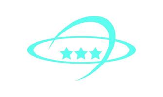 Y2K abstract space symbol. Retro icon with star shape and badge design. Modern aesthetic element, 90s graphic vibe, perfect for trendy decoration and nostalgic collection. vector