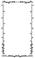 black and white frame, abstract rectangle frame, rectangle frame outline ink hand drawn vector