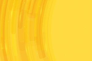 Abstract Yellow Striped Lines Backdrop. Bright Yellow Tech Background with Curved Lines and Light Gradient vector