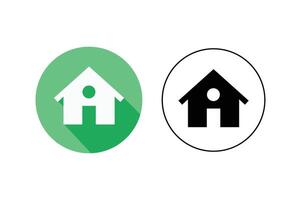 Premium Home Page Icons, home button icon, home icon for mobile apps, home navigation button icon vector