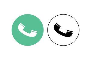 Hand Drawn Phone Call Icons , flat phone call icon, mobile phone call icon vector