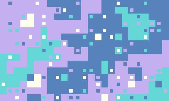 A pixelated background with squares and squares vector