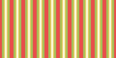 Vibrant vertical stripes in red, green, and cream create a cheerful, retroinspired pattern. Perfect for backgrounds, textile designs, or festive projects. vector