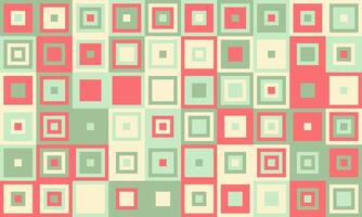 Abstract geometric pattern with pastel squares. Perfect for backgrounds, textiles, website design, and branding. A vibrant, retroinspired design offering a sense of order and playful minimalism. vector