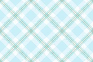 Manufacture texture plaid background, stitch textile tartan check. Spring seamless fabric pattern in mint cream and light colors. vector