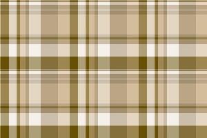 Mix plaid background fabric, dining room check textile seamless. Linear texture pattern tartan in amber and pastel colors. vector