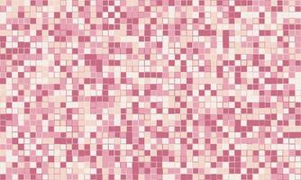 Abstract pink mosaic pattern. Subtle color variations create a calming, textured effect, perfect for backgrounds, website design, or textile prints. Evokes feelings of serenity and sophistication. vector